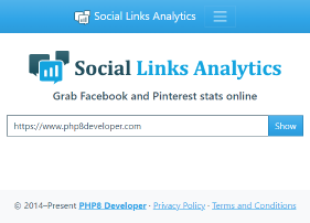 Social Links Analytics