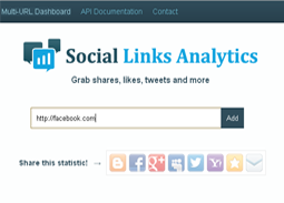 Social Links Analytics
