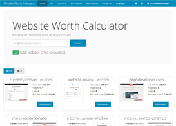 Website Worth Calculator