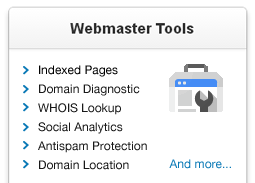 Webmaster Tools